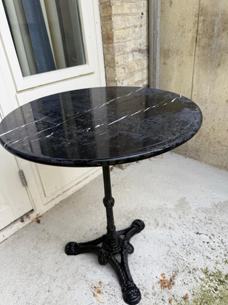 Ronde marmeren tafel voor binnen en buiten, Tuin en Terras, Tuintafels, Ophalen, Gebruikt, Rond, Overige materialen