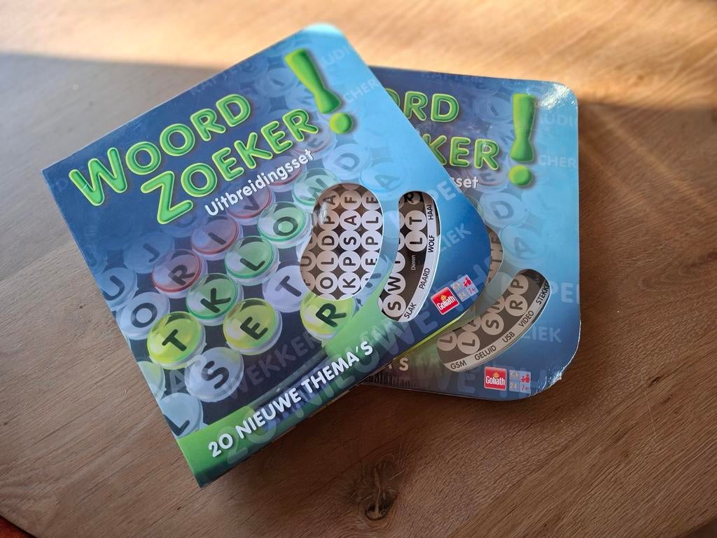 2x Uitbreidingsset spel Woordzoeker, Ophalen of Verzenden