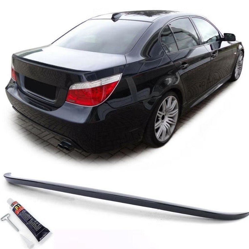 Spoiler achterklep bmw 5 serie e60 glans zwart, Ophalen of Verzenden
