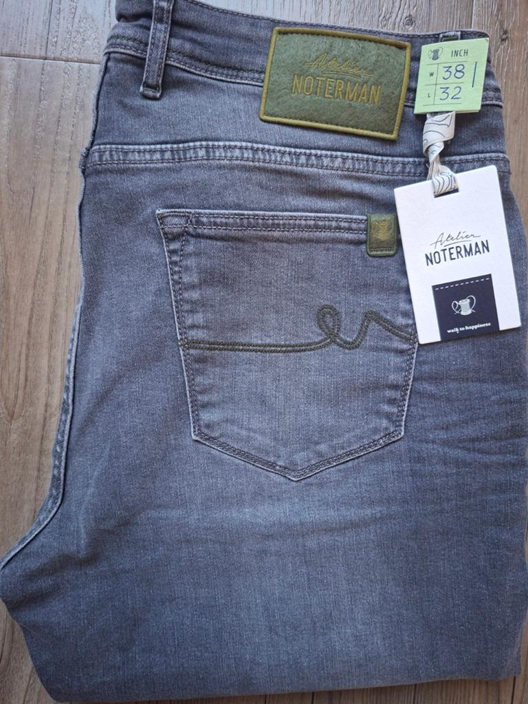 NOTERMAN jeans maat W38 L32, W36 - W38 (confectie 52/54), NOTERMAN, Blauw, Nieuw