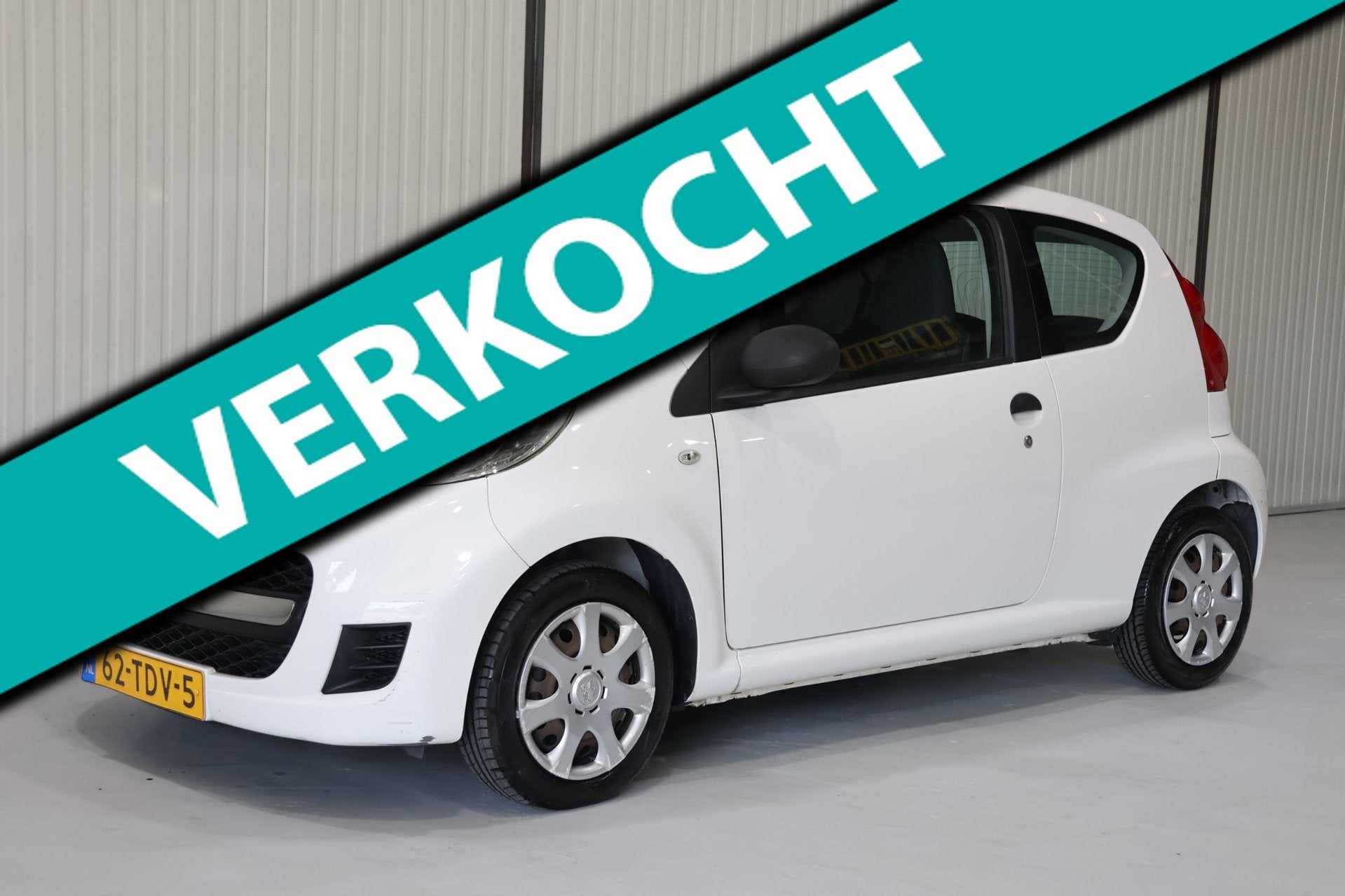 Peugeot 107 1.0-12V XR NWE APK - AIRCO - RIJDT PRIMA!, Voorwielaandrijving, Euro 5, Gebruikt, 4 stoelen