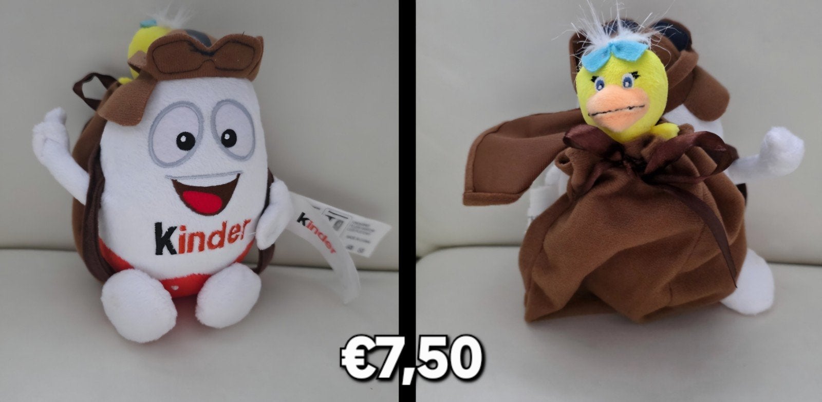 Kinder Surprise Ei Knuffel, Ophalen of Verzenden, Nieuw, Overige typen