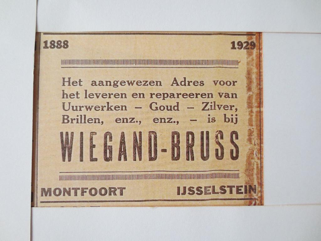Advertenties uit Tijdschriften van Winkels en Bedrijven., Verzamelen, Ophalen of Verzenden, 1920 tot 1940, Nederland, Knipsel(s)