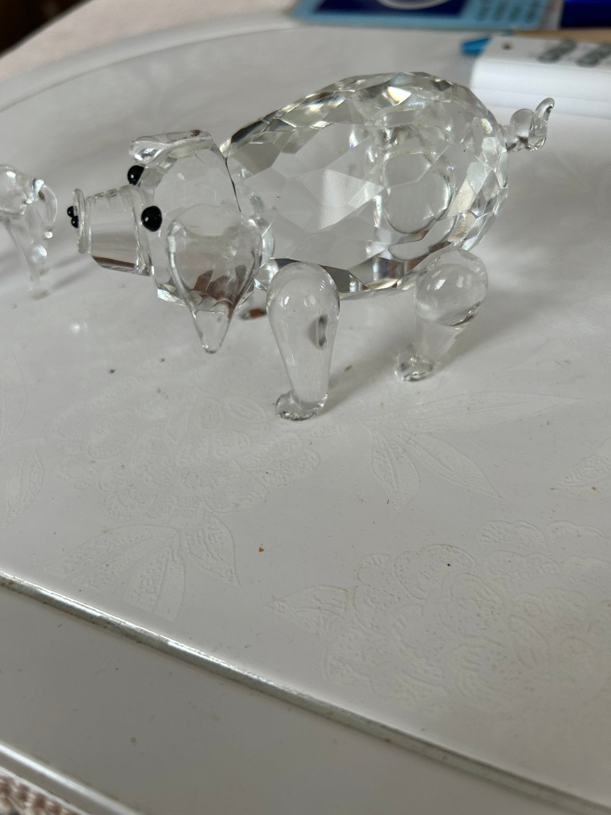 Kristal varken, Antiek en Kunst, Antiek | Glas en Kristal, Ophalen