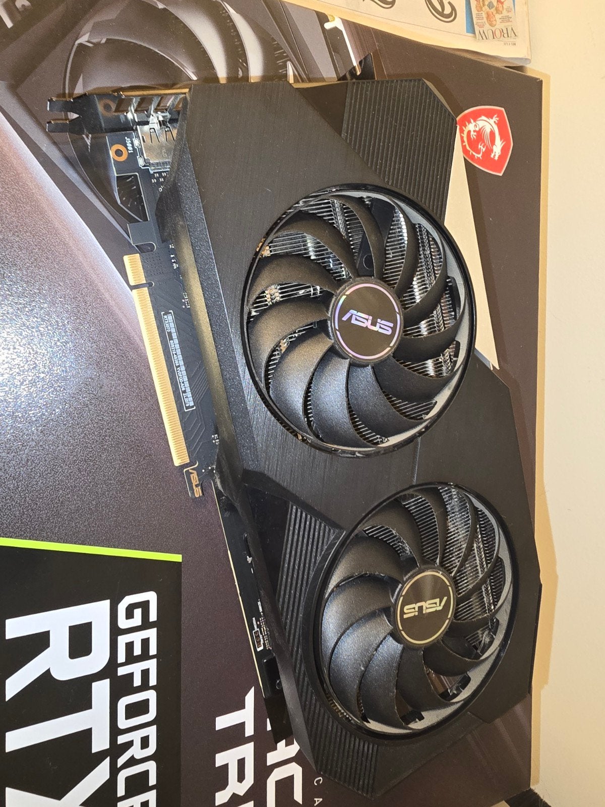 ASUS GeForce RTX 3070 8G Videokaart, Computers en Software, Gebruikt, GDDR6, PCI-Express 4, Ophalen of Verzenden