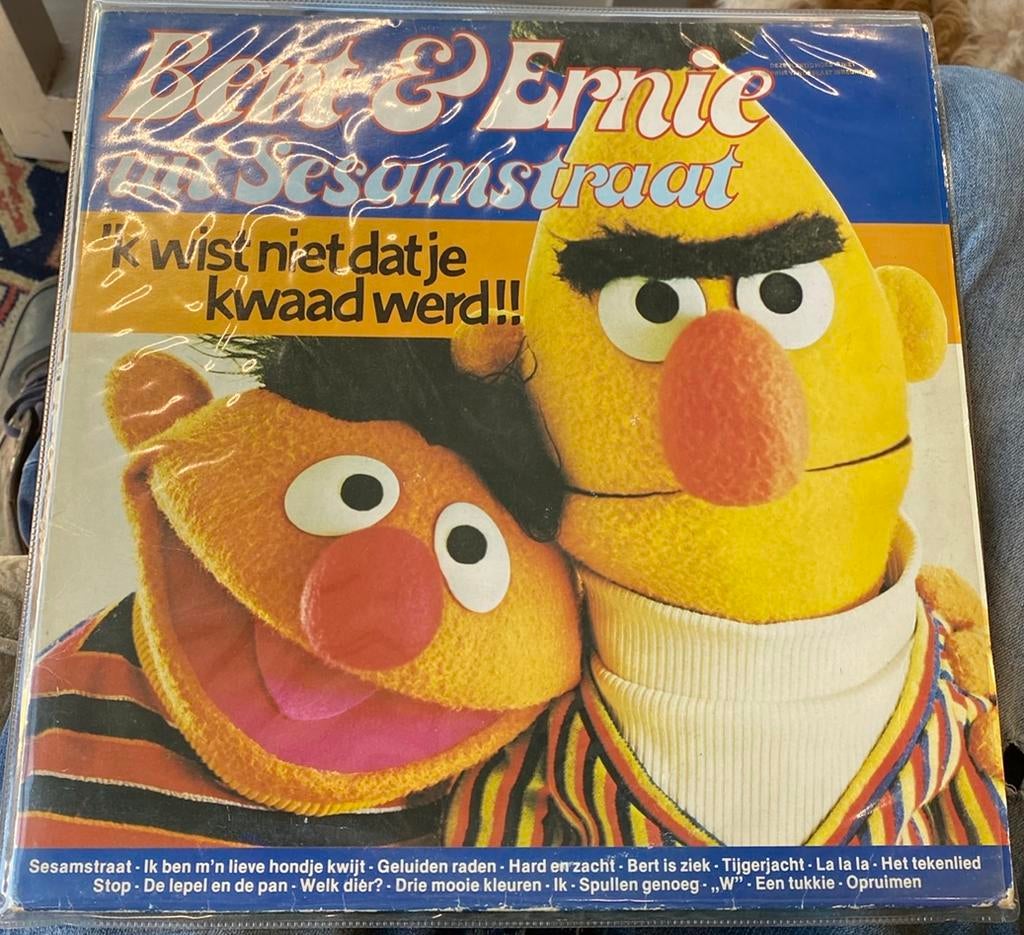 Bert en Urnie lp ik wist niet dat je kwaad werd, Cd's en Dvd's, Vinyl | Kinderen en Jeugd, Ophalen of Verzenden, Gebruikt