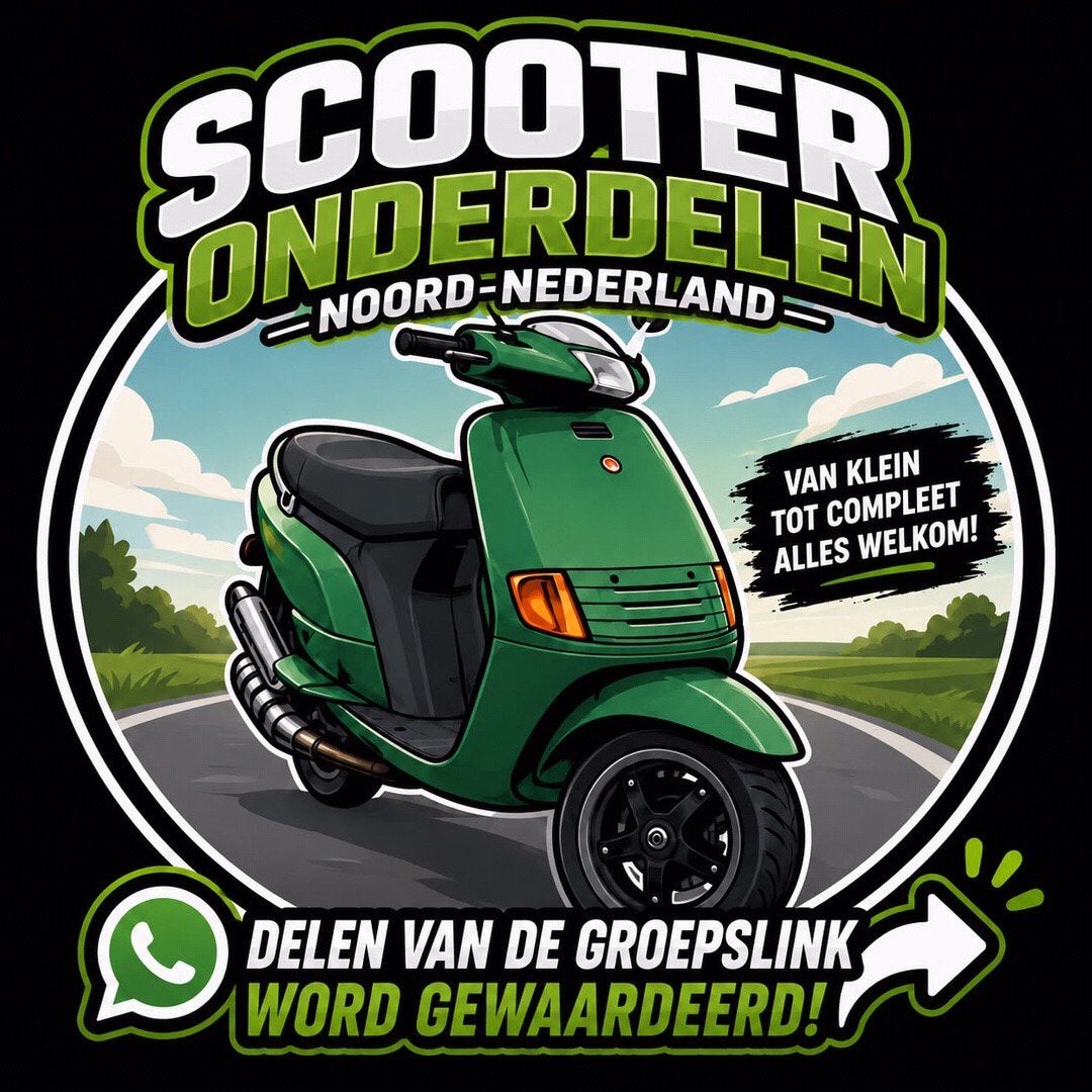 Scooter onderdelen Noord-Nederland – groepsapp, Ophalen, Piaggio
