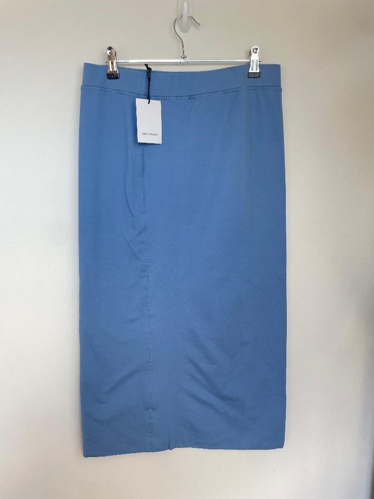 Graumann Paloma midi rok blauw maat L, Kleding | Dames, Rokken, Blauw, Zo goed als nieuw, Onder de knie, SHOP@GRAUMANNDESIGN.DK