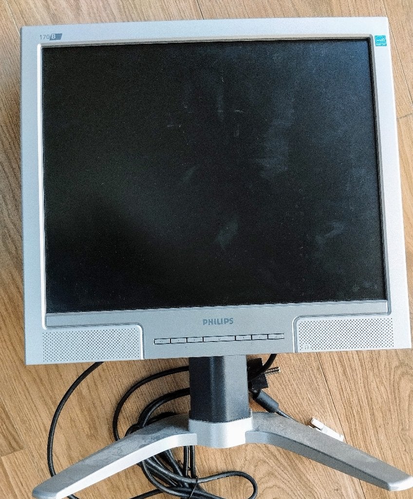 HP 170B 17 inch TFT scherm (VGA en DVI), Ophalen of Verzenden, Zo goed als nieuw, Overige typen, Overige resoluties
