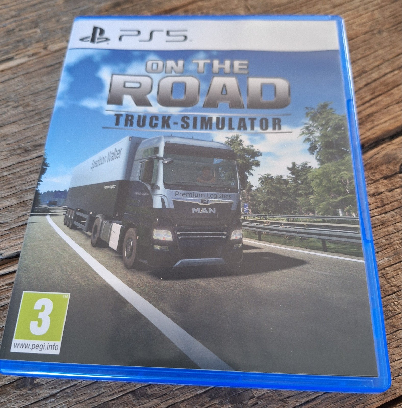 On The Road - Truck Simulator PS5, Ophalen of Verzenden, Zo goed als nieuw, Overige genres, Vanaf 3 jaar