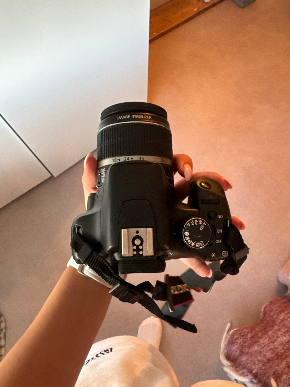 Canon EOS Kiss X2 spiegelreflexcamera met lens en tas, Audio, Tv en Foto, Fotocamera's Digitaal, Ingebouwde flitser, Gebruikt
