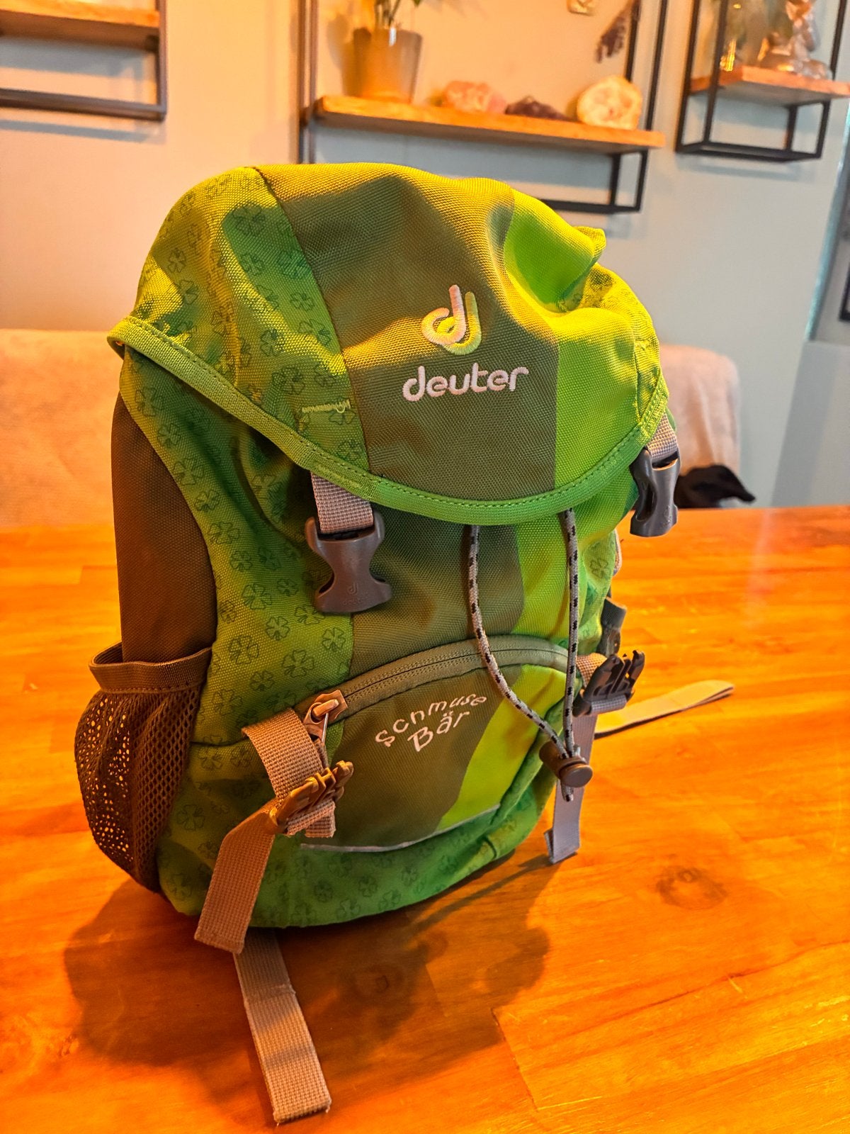 Deuter Schmusebär Kinderrugzak - Groen, Overige merken, Ophalen of Verzenden, 30 tot 45 cm, Minder dan 25 cm