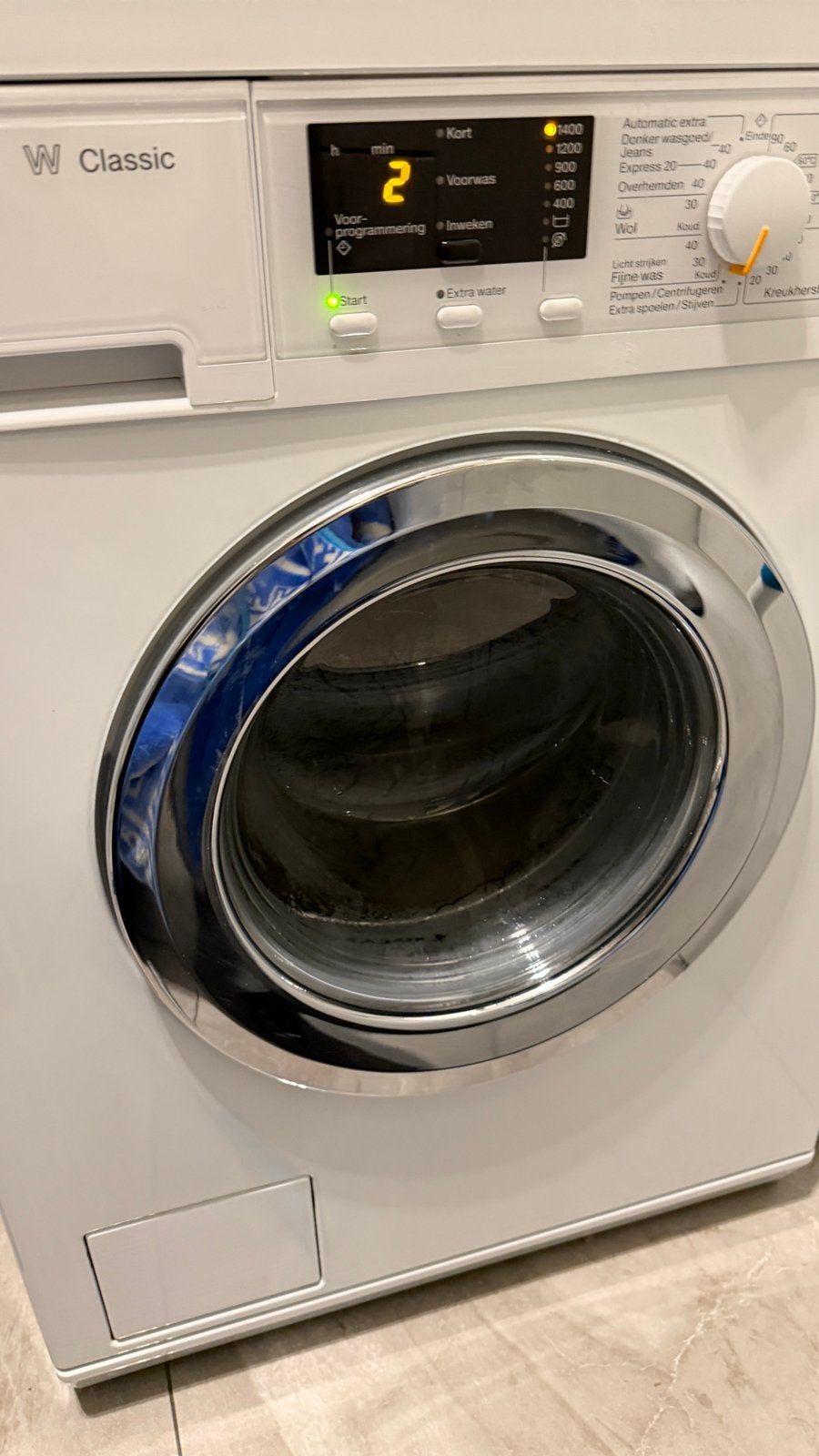 Miele W Classic Wasmachine - Voorlader, Witgoed en Apparatuur, Gebruikt, Ophalen of Verzenden, Voorlader, 85 tot 90 cm
