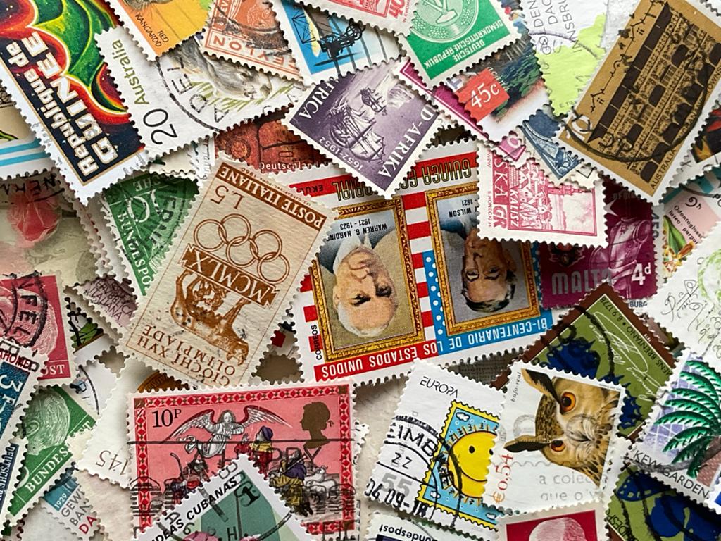 GRATIS: Meer dan 1500 afgeweekte wereld postzegels. GRATIS……, Verzenden, Overige landen, Gestempeld