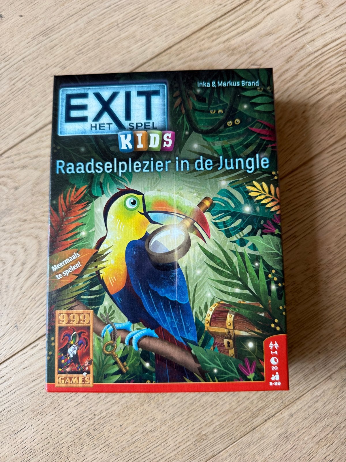 EXIT Het Spel Kids: Raadselplezier in de Jungle, Een of twee spelers, Ophalen of Verzenden, Zo goed als nieuw