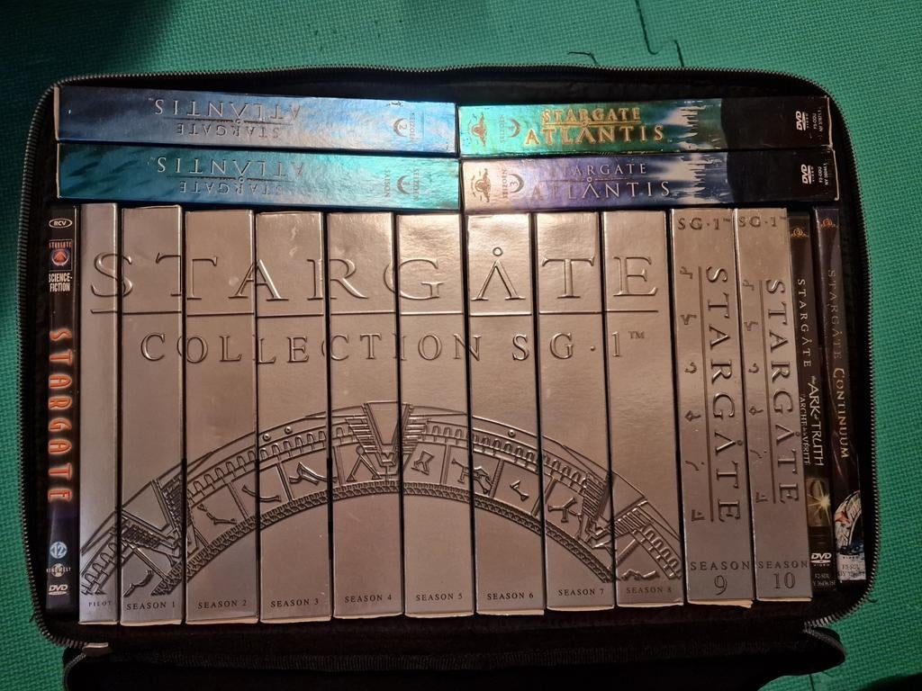 Stargate SG-1, Atlantis & Universe Complete Collectie DVD, Gebruikt, Boxset, Science Fiction en Fantasy, Ophalen of Verzenden