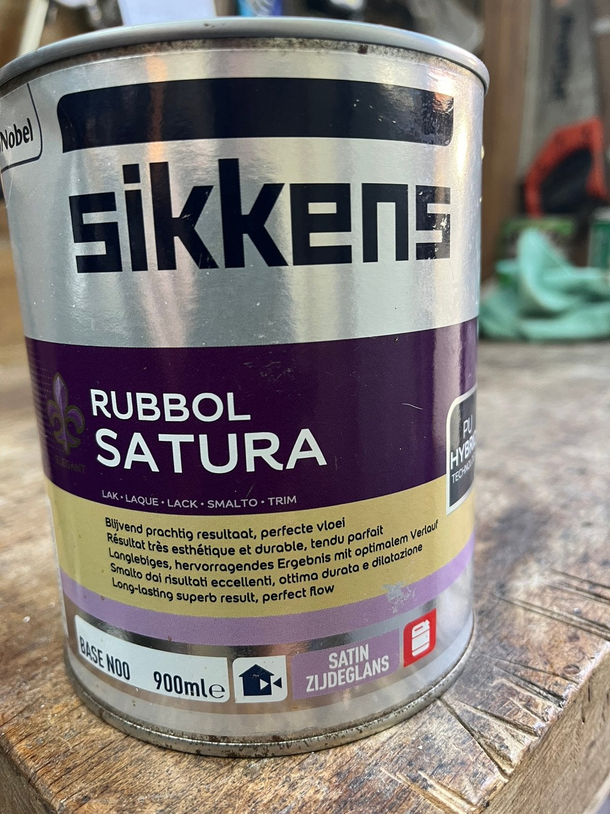 Sikkens Rubol Satura base noo, Ophalen, Blauw, Nieuw, Lak