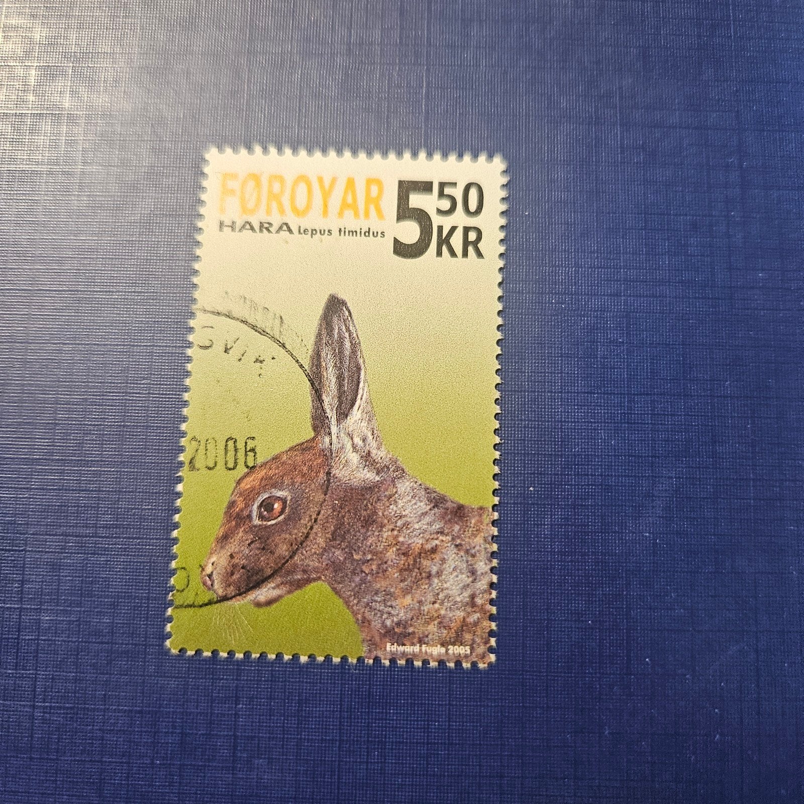 Denemarken Faeröer nr 526, Ophalen of Verzenden, Denemarken, Gestempeld