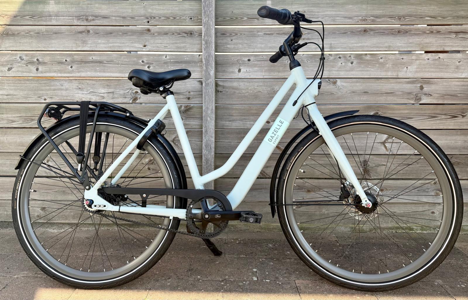 1 jaar oude Gazelle Esprit T7 met belt en schijfremmen, L54, Ophalen, 53 tot 56 cm, Versnellingen, Zo goed als nieuw