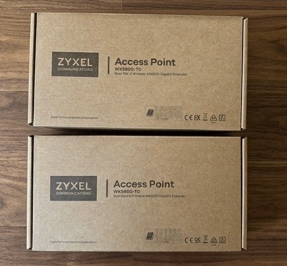 Zyxel WX5600 Wifi Plus Access Punten 2 stuks Nieuw, Computers en Software, Ophalen, Nieuw, Zyxel