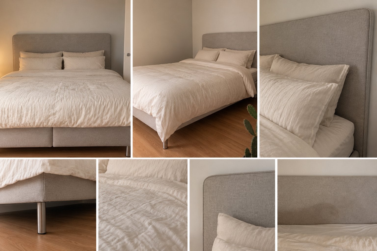 IKEA Dunvik Boxspring 160x200 + hoofdbord | ophalen Delft, Ophalen, Tweepersoons, Zo goed als nieuw, 200 cm