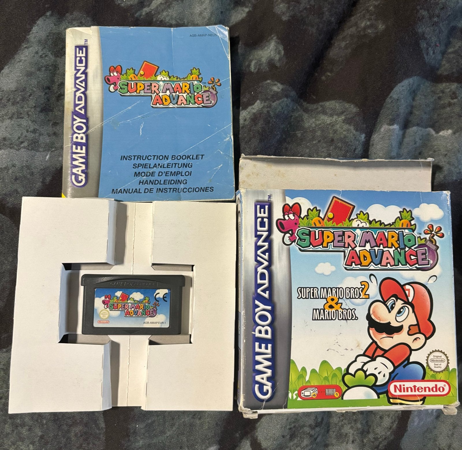 Super Mario Advance Game Boy Advance (GBA) Compleet - CIB, Gebruikt, 1 speler, Ophalen of Verzenden, Vanaf 3 jaar