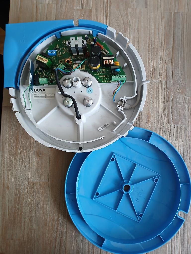 centrale afzuigunit motor met draadloze rfz ontvanger, Ophalen of Verzenden, Gebruikt, Afzuiger