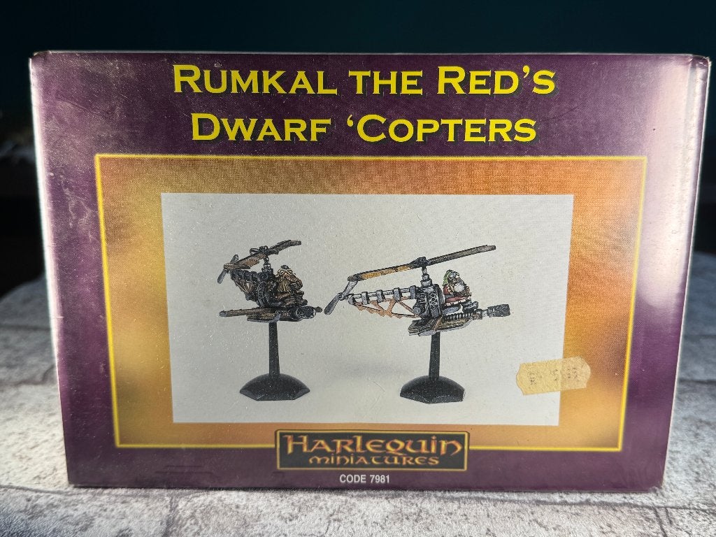 2x Sealed Harlequin Gyrocopters boxed Warhammer Fantasy, Ophalen of Verzenden, Gebruikt, Warhammer, Figuurtje(s)