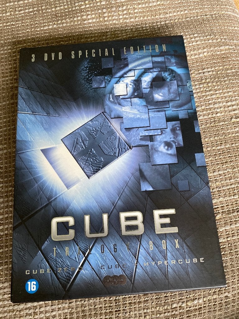 Cube Trilogie Box (3 DVD Special Edition), Vanaf 16 jaar, Nederlands, Ophalen of Verzenden, Breedbeeld