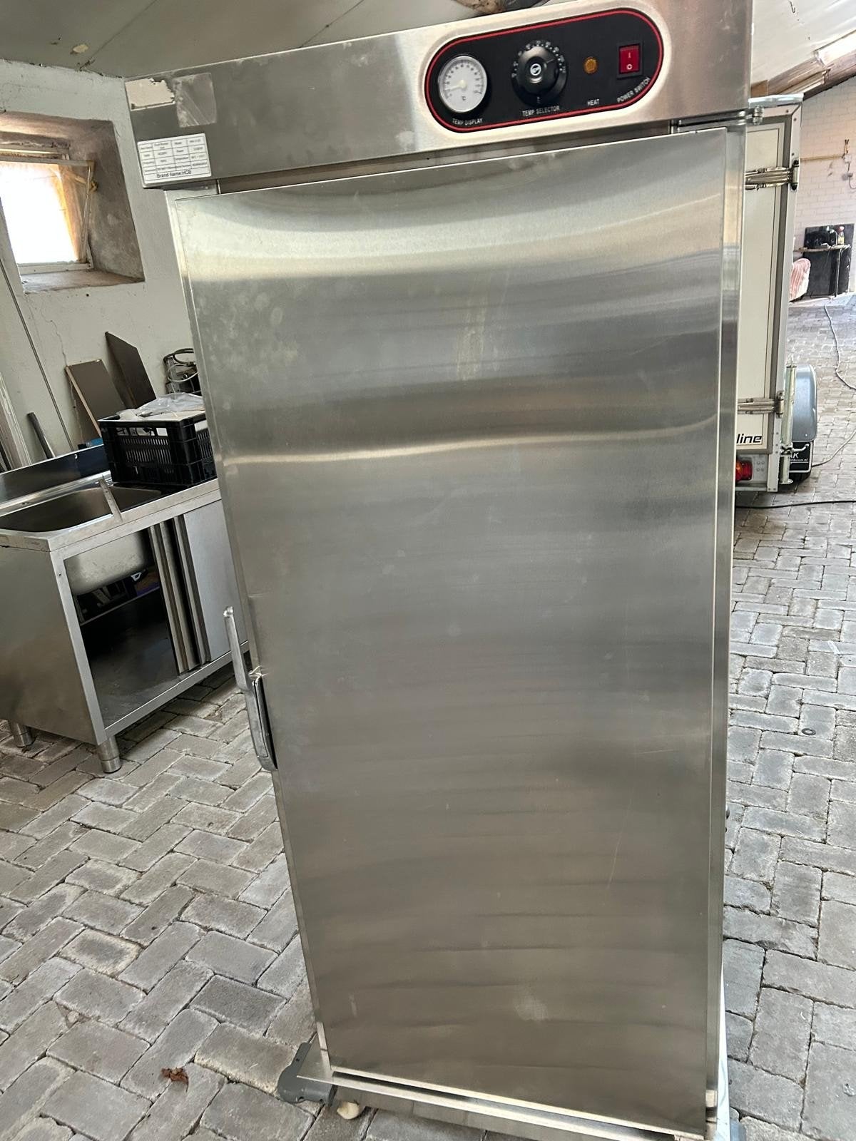 RVS Warmhoudkast / Banketwagen HCB - Horeca, Ophalen, Gebruikt, Ovens, Magnetrons en Steamers