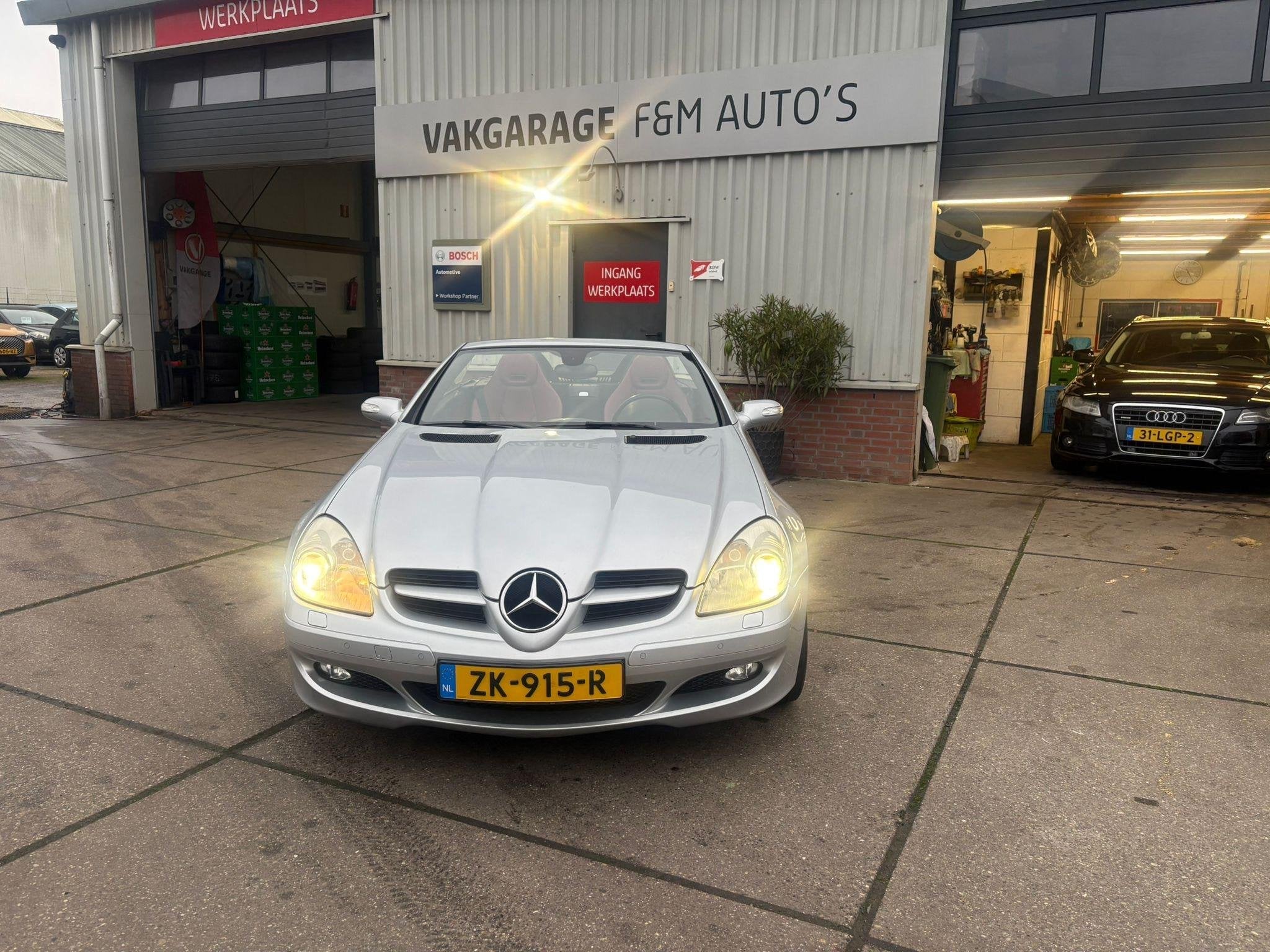Mercedes-Benz SLK-klasse 200 K., Automaat, Achterwielaandrijving, Gebruikt, 4 cilinders