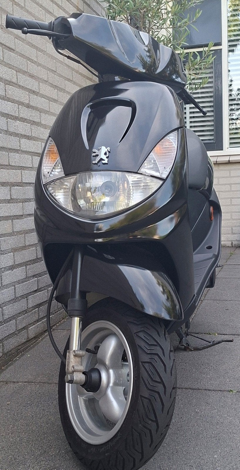 Peugeot Vivacity 2takt 2005 compact zwart, Ophalen, Tweetakt, Gebruikt, 49 cc