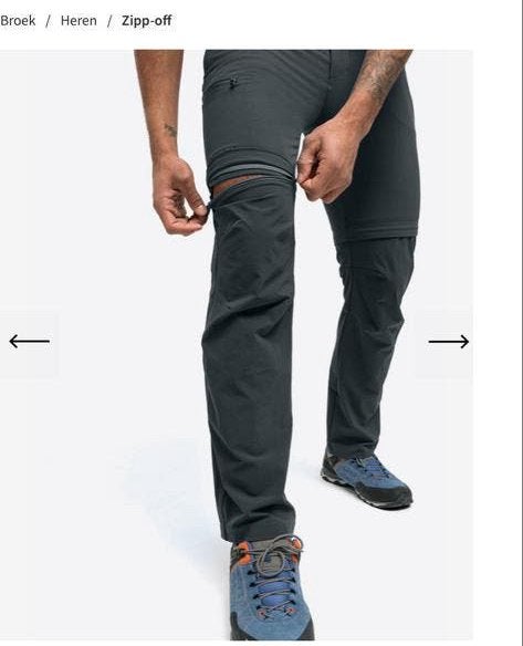 Maier Sports wandelbroek afritsbroek Long 106 (36/38 inch), Wandelen of Outdoor, Nieuw, Overige maten, Ophalen of Verzenden
