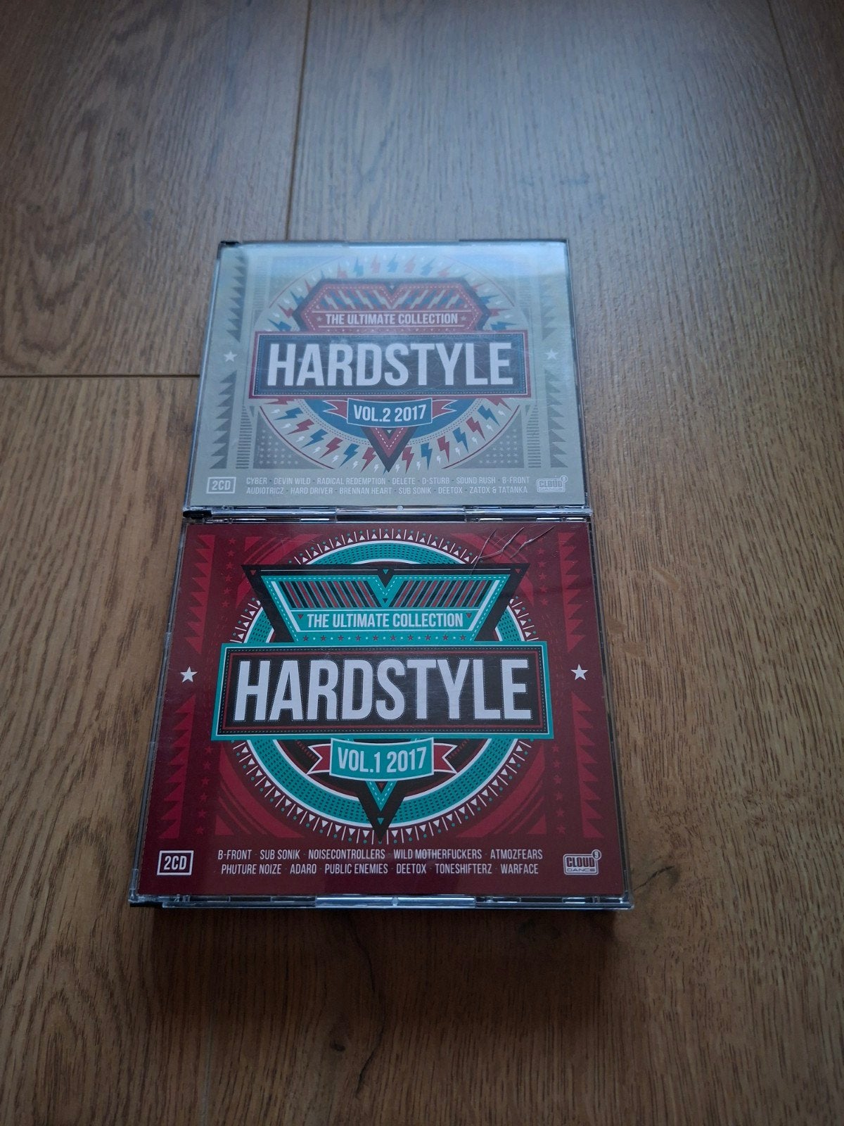 The Ultimate Collection Hardstyle Vol. 1 & 2 2017 (4CD), Ophalen of Verzenden, Gebruikt, Dance Populair, Boxset