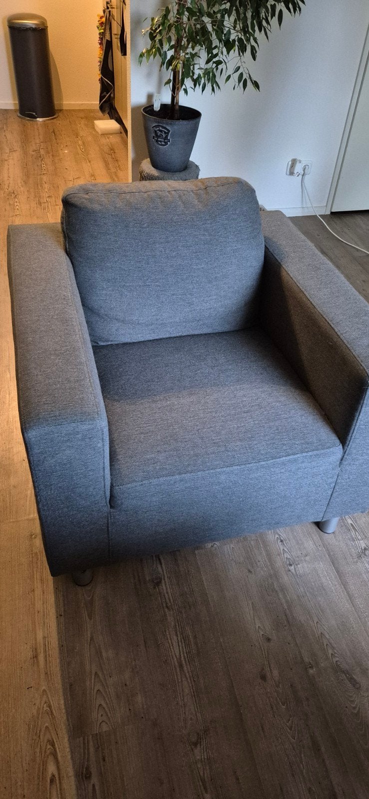 Fijne stoel, ziet er nog goed uit, Ophalen, Gebruikt, 75 tot 100 cm, Stof