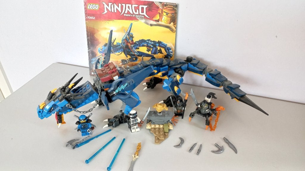 lego ninjago 70652 Stormbringer, Lego, Ophalen of Verzenden, Zo goed als nieuw, Inclusief instructies