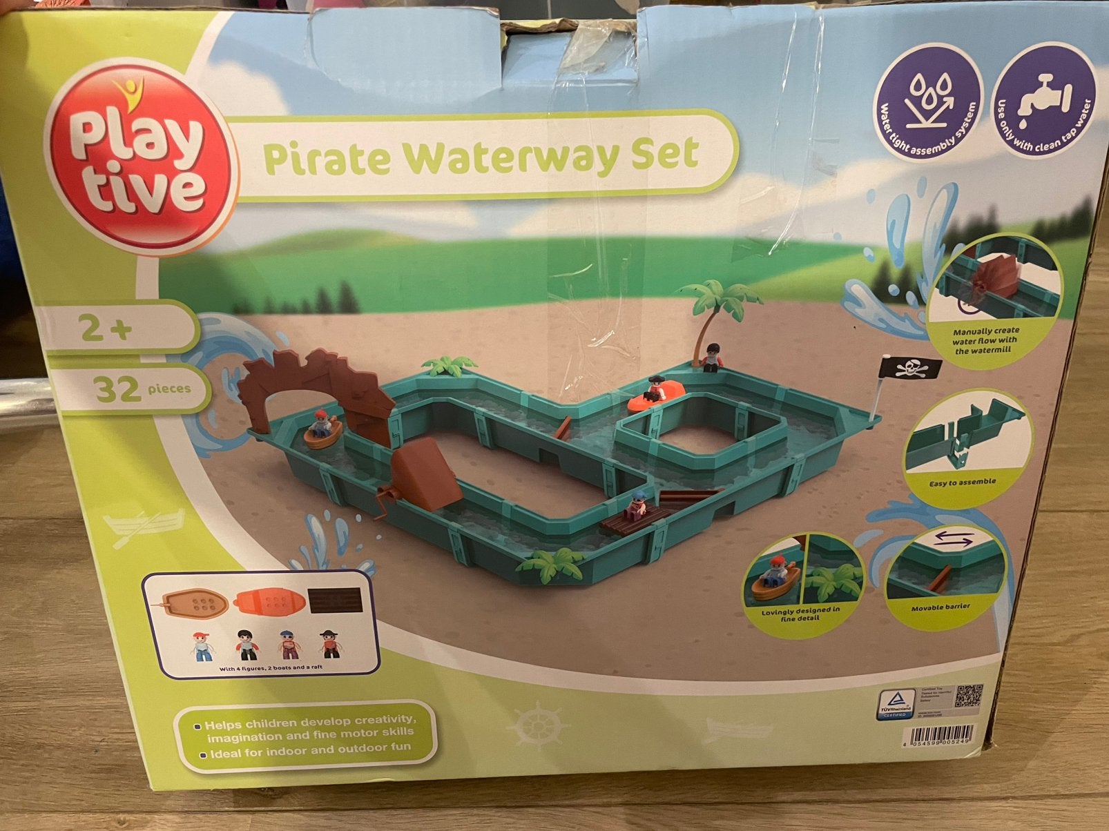Piraten waterspeel set, Kinderen en Baby's, Speelgoed | Buiten | Los speelgoed, Ophalen, Gebruikt