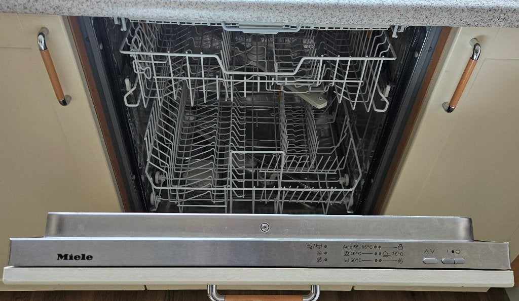 Miele inbouw vaatwasser, Witgoed en Apparatuur, Ophalen, Gebruikt, Minder dan 85 cm, 60 cm of meer