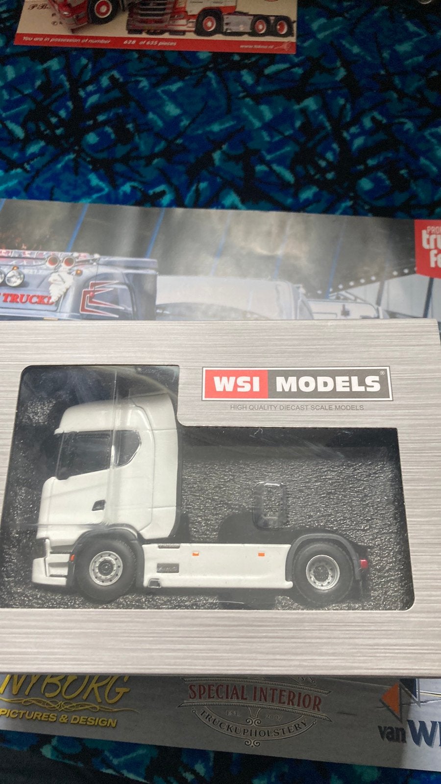Wsi 1:50 model scania s730, Ophalen of Verzenden, Zo goed als nieuw, Bus of Vrachtwagen, Wsi