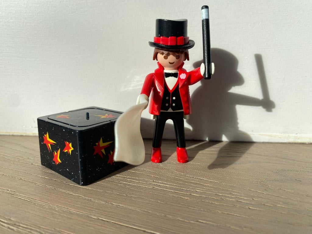 Playmobil 4667 - Goochelaar, Ophalen of Verzenden, Zo goed als nieuw, Complete set