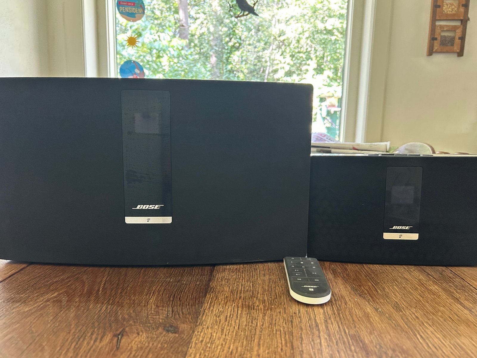 2 Bose soundtouch speakers portable en 30 wifi, Overige spelers, Ophalen, Overige merken, Gebruikt