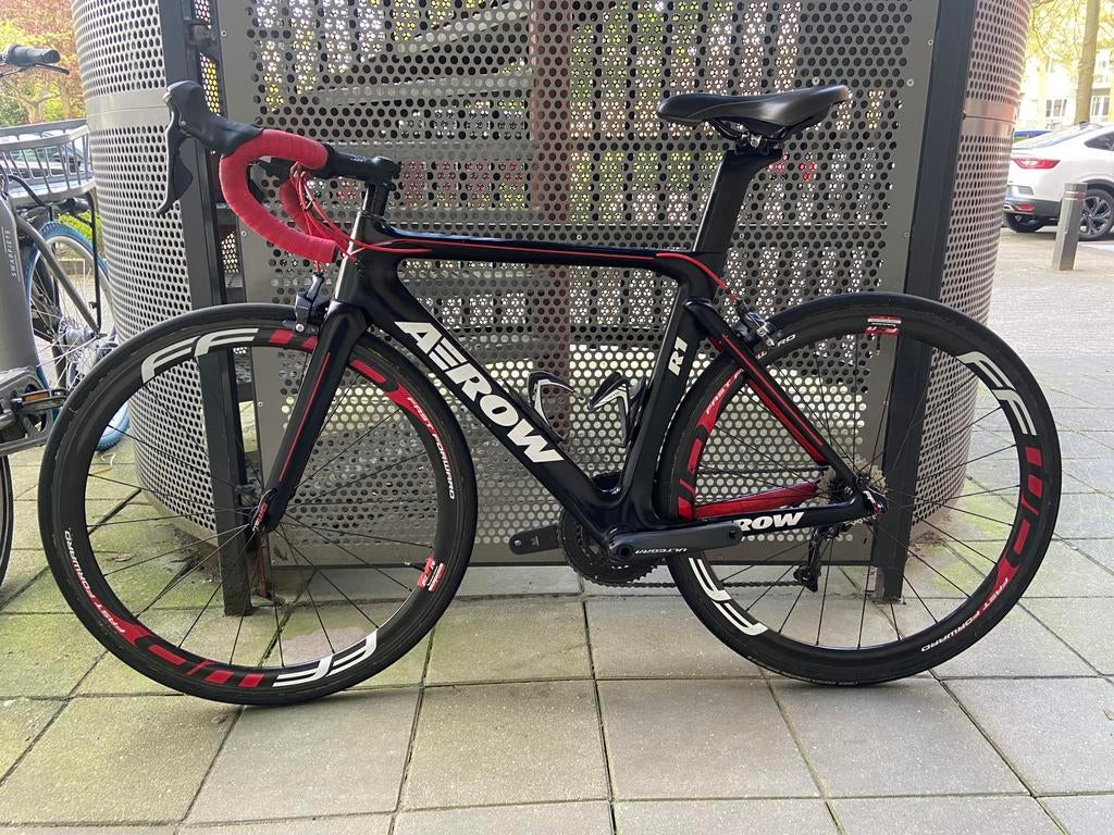 Aerow R1 full carbon maat 50, Fietsen en Brommers, Fietsen | Racefietsen, Gebruikt, Carbon, 49 tot 53 cm, Meer dan 20 versnellingen