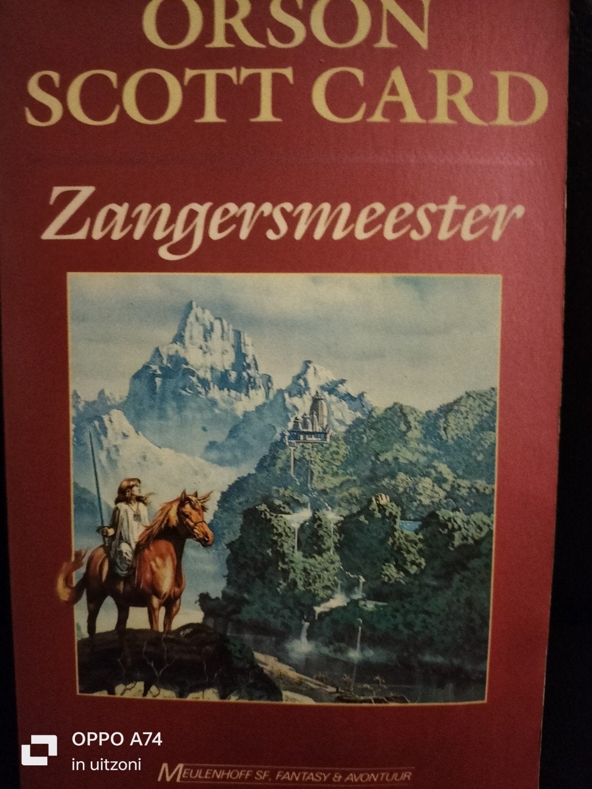 Zangersmeester - Orson Scott Card (Fantasy Boek), Ophalen of Verzenden, Zo goed als nieuw