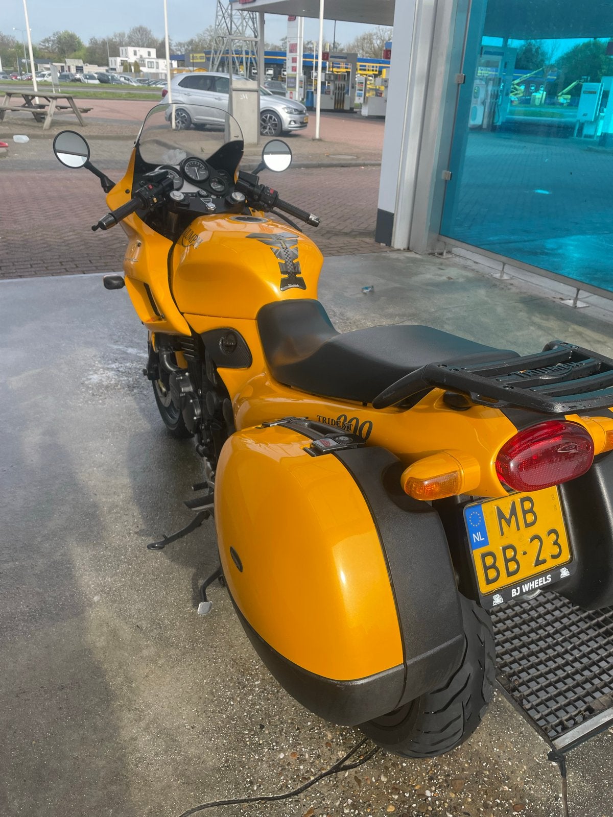 Unieke Triumph Sprint 900 Executive uit 1999 - Zeldzame Kleu, Motoren, Motorrijbewijs A, Gebruikt, 3 cilinders, Particulier