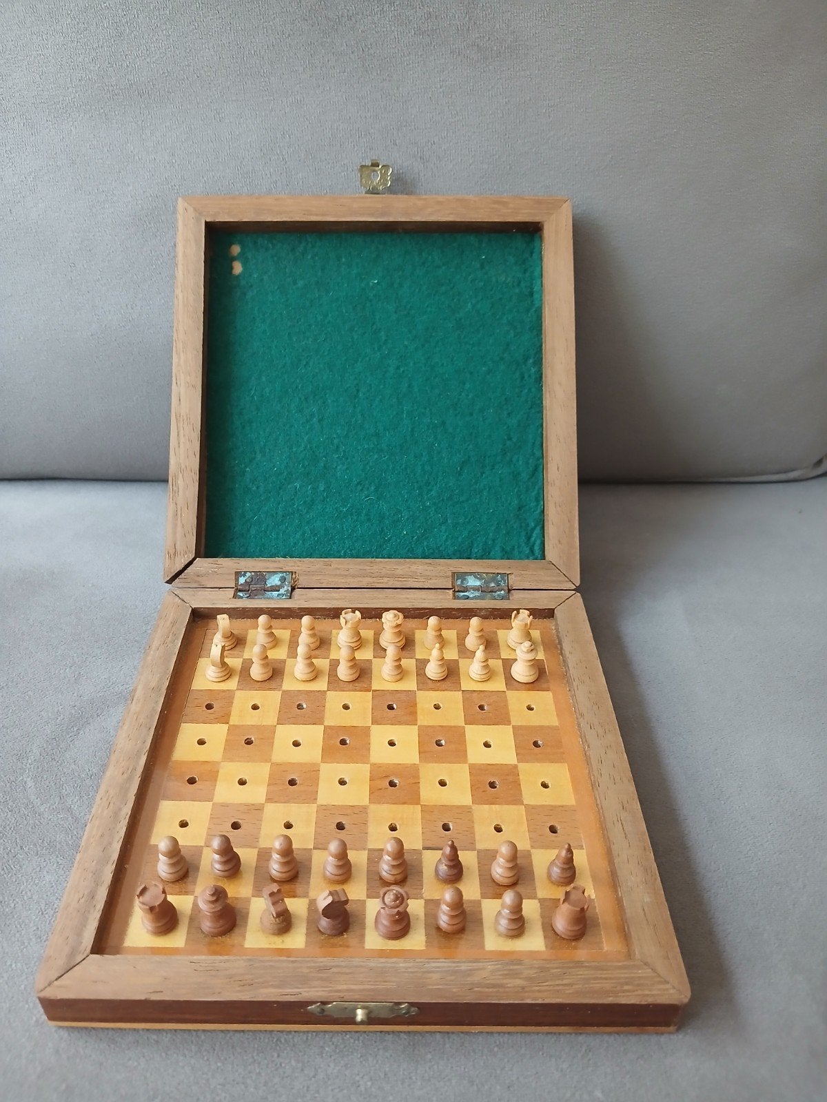 reis schaak setje schaakbord hout schaakset prijs €10, Ophalen of Verzenden, Nieuw