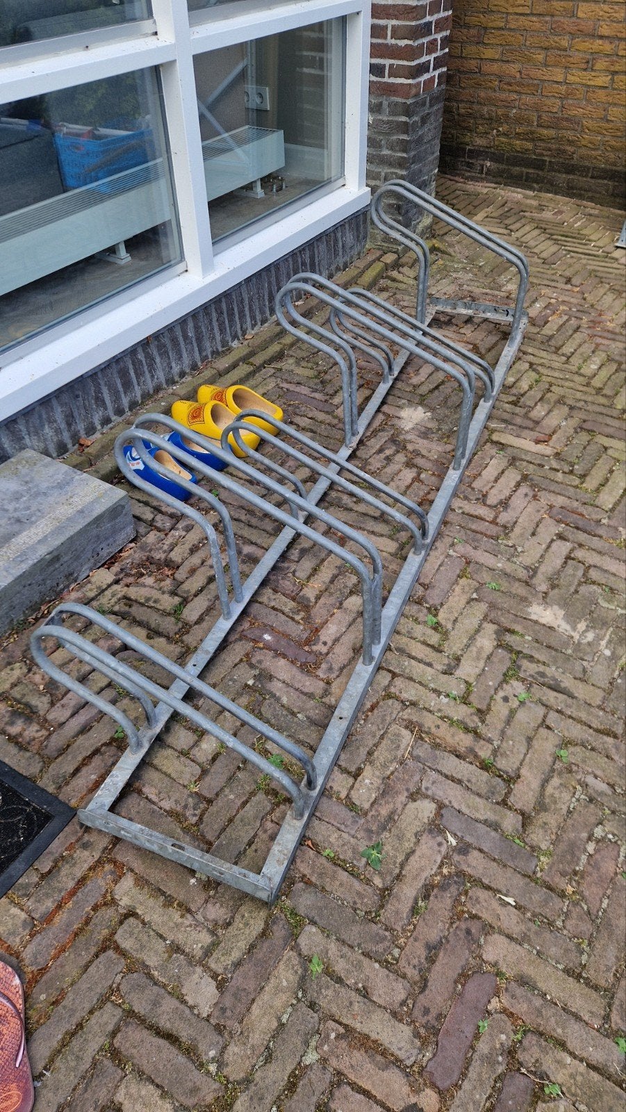 Stevige fietsenstalling voor 6 fietsen, Ophalen, Gebruikt