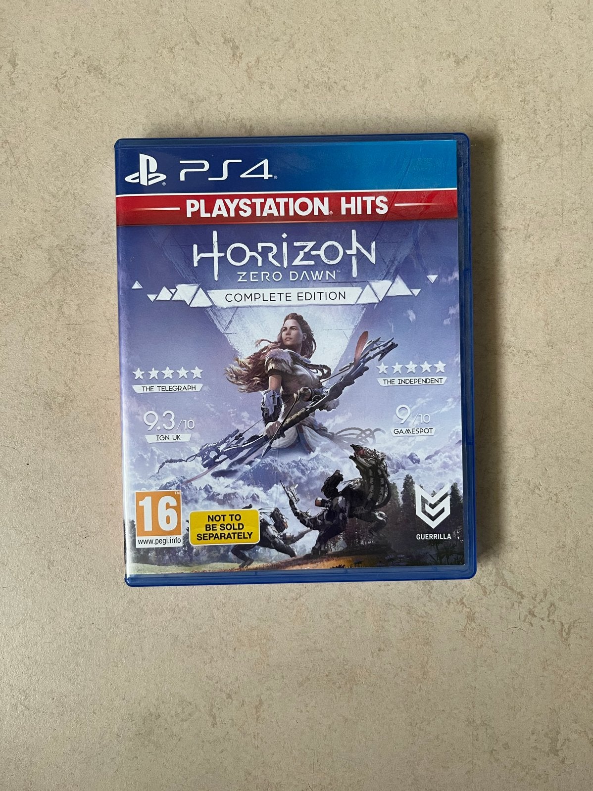 Horizon Zero Dawn PS4, 1 speler, Ophalen of Verzenden, Zo goed als nieuw, Role Playing Game (Rpg)
