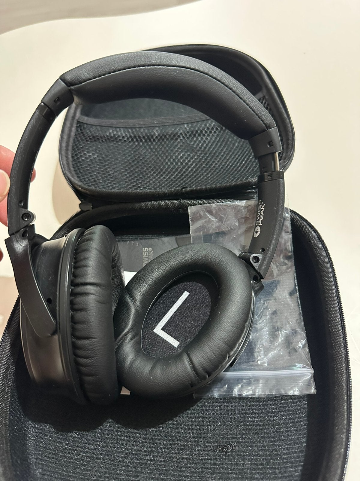NIEUW || Swiss Peak Active Noise Cancelling Headset, Audio, Tv en Foto, Koptelefoons, Ophalen of Verzenden, Nieuw, Overige merken