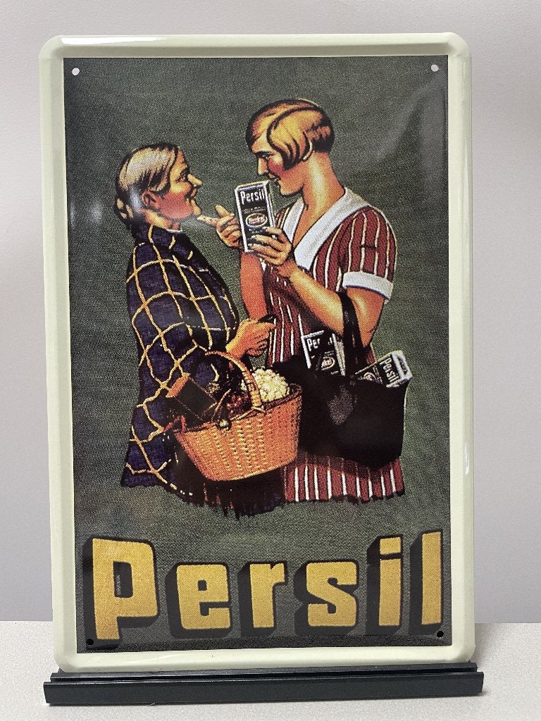 Persil reclamebord  (Old Look), Verzamelen, Www.pand50.nl, Reclamebord, Nieuw, Ophalen of Verzenden