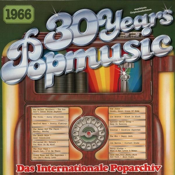 Various – 30 Years Popmusic 1966, Ophalen of Verzenden, Gebruikt, 12 inch, Poprock
